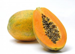 Papaya for eczema treatment